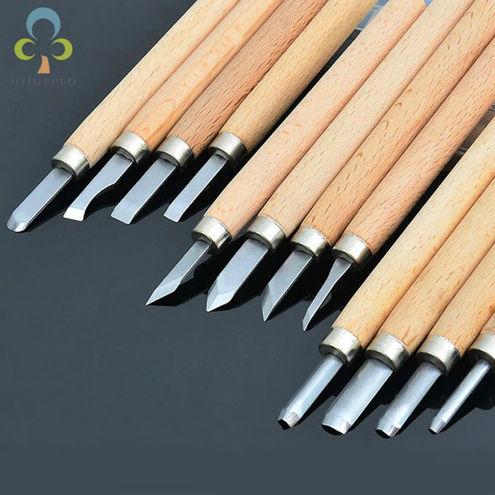 Professional Wood Carving Chisel Knife Set