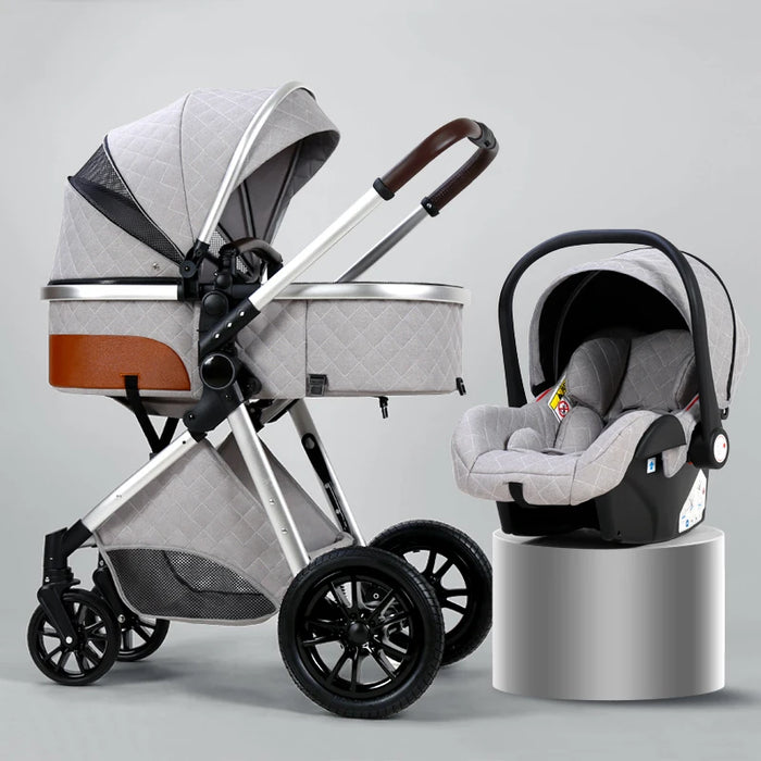 3 in 1 Luxury Baby Stroller