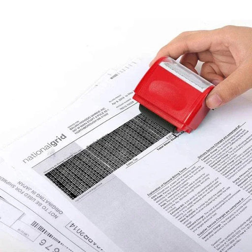 Identity Theft Protection Roller Stamp