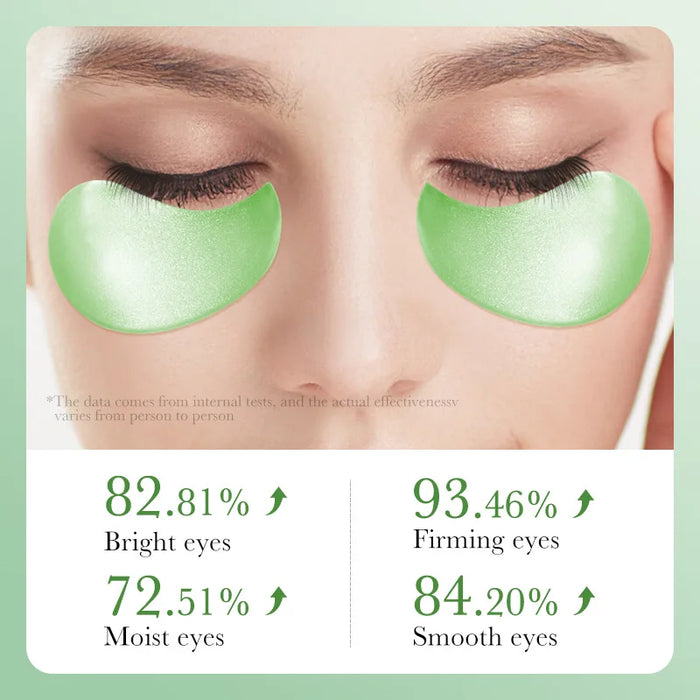 60Pcs Aloe Vera Collagen Eye Mask