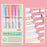 6pcs Curve Liner Marker Pens