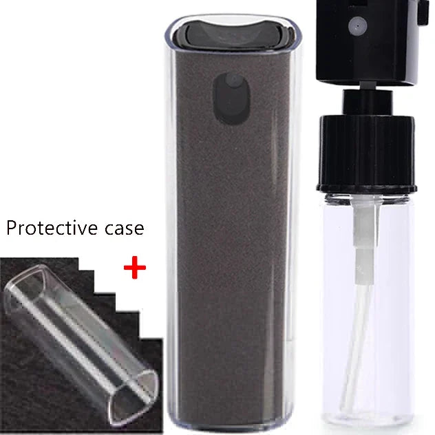 2in1 Microfiber Screen Cleaner Spray Bottle Set