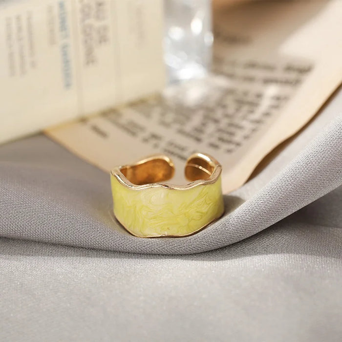 Retro Gold Color Ring