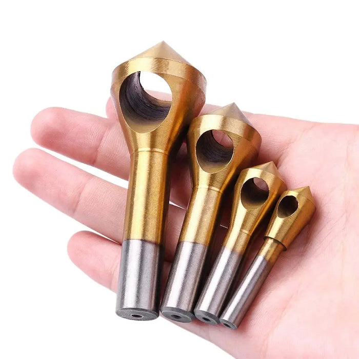 4pcs/set Countersink Deburring Drill Bit