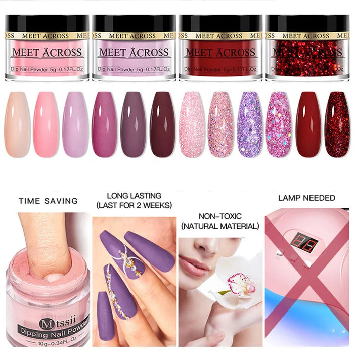 Powder Dip Nail Art Set