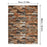 Brick Pattern Wall Sticker