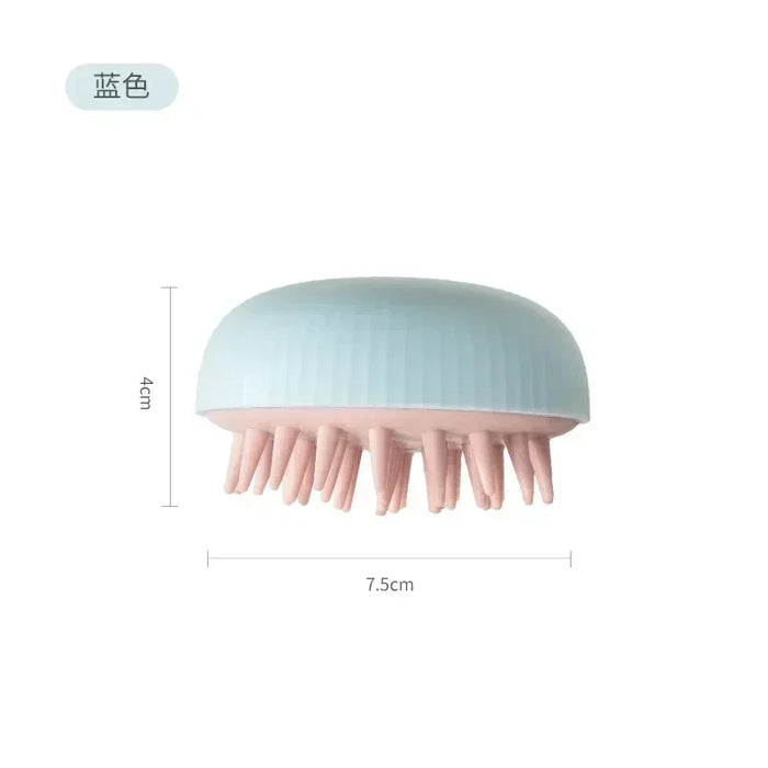 Silicone Shampoo Head Scalp Massage Brush