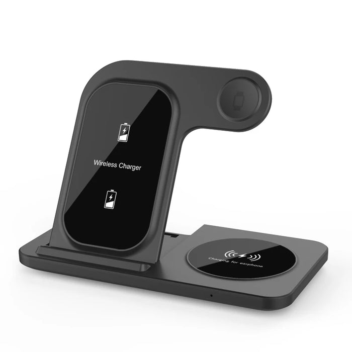 3 in 1 Wireless Charger Stand Pad