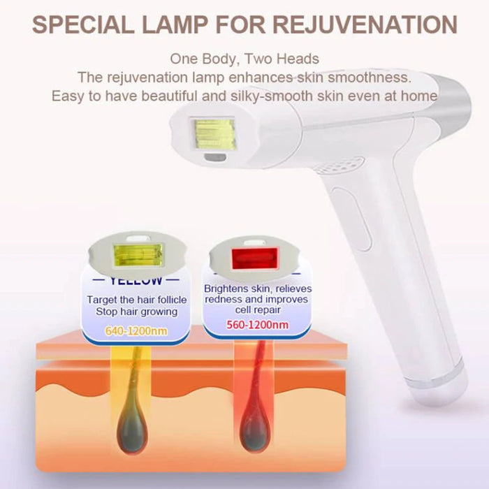 2in1 Laser Hair Removal Machine