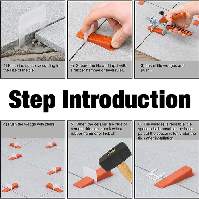 Tile Leveling System Clips