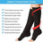 Zipped Open Toe Compression Socks