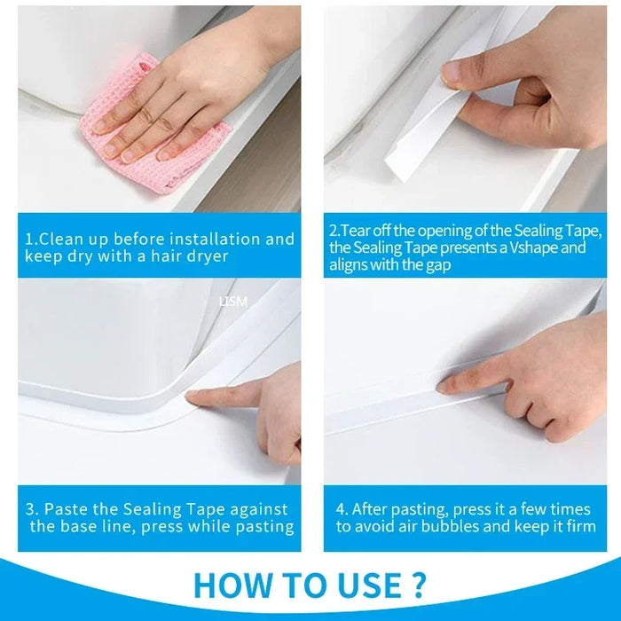 Bathroom Kitchen Self Adhesive Sealing Tape