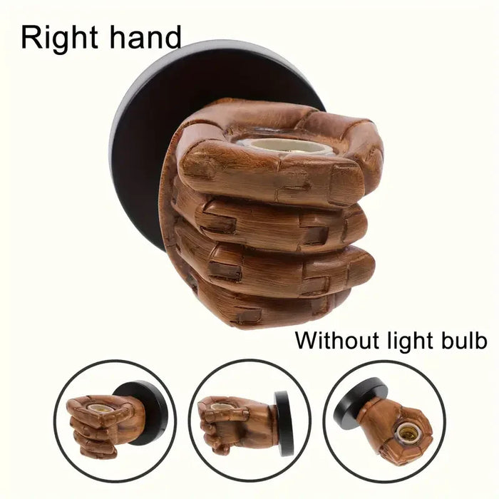 Classical Resin Fist Wall Lamp